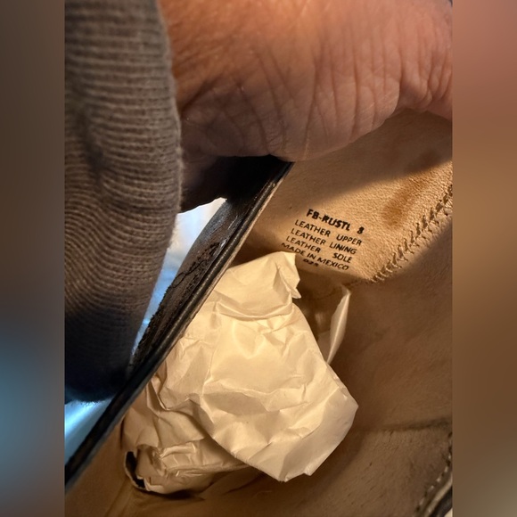 Freebird rustl cowboy distressed boot size 8 EUC - Picture 11 of 11